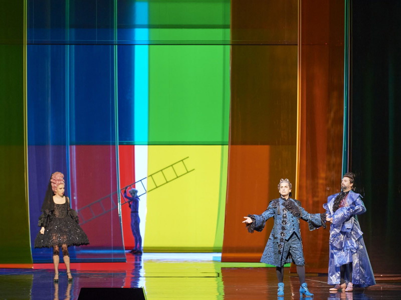 Juan Diego Flórez singt in Rossinis „Il Barbiere di Seviglia" in der Wiener Staatsoper in der Inszenierung von Herbert Fritsch.