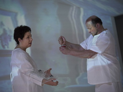 Kristiane Kaiser und Norbert Ernst sind in der Wiener Kammeroper im „Tristan-Experiment" zu erleben.