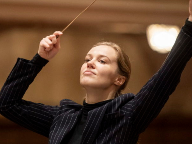 Als international gefragte Gastdirigentin arbeitete Giedrė Šlekytė sinfonisch u.a. mit Orchestern wie den Münchner Philharmonikern, den Wiener Symphonikern, dem Royal Stockholm Philharmonic und dem Swedish Radio Orchestra.