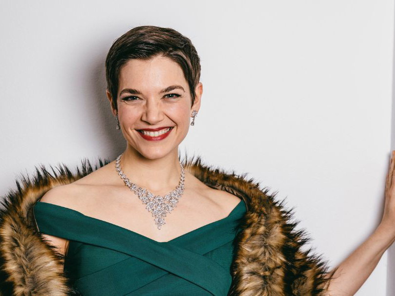 Milica Jovanović ist im "Phantom der Oper" als Sopranistin Carlotta Giudicelli, Star der Pariser Oper, zu sehen.