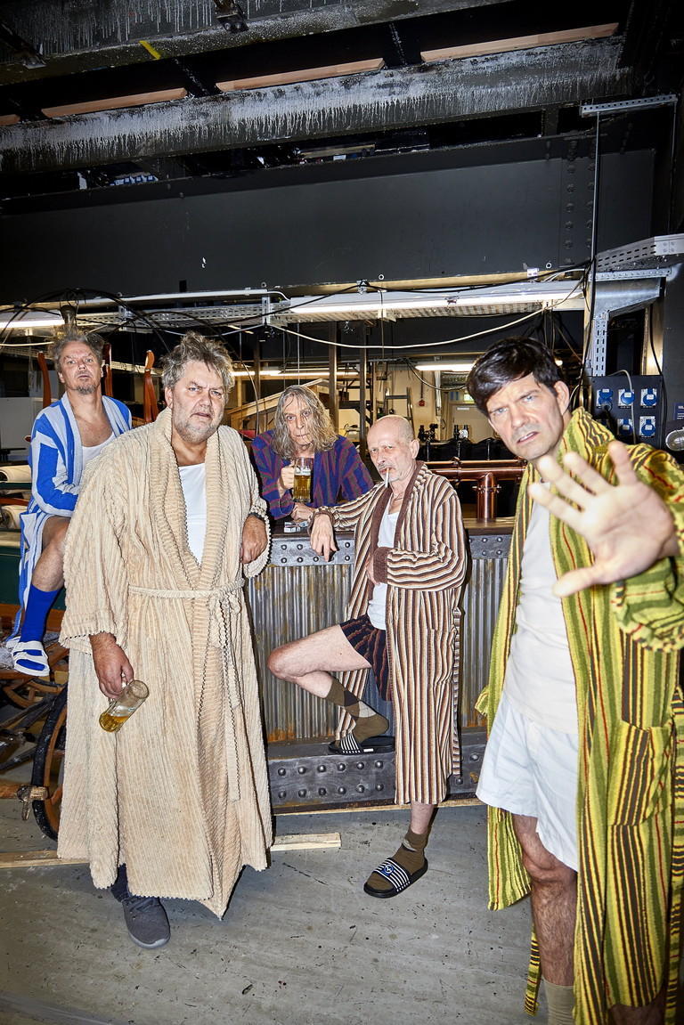 V.l.n.r: Günther Wiederschwinger, Andreas Beck, Uwe Schmieder, Uwe Rohbeck, Frank Genser.
