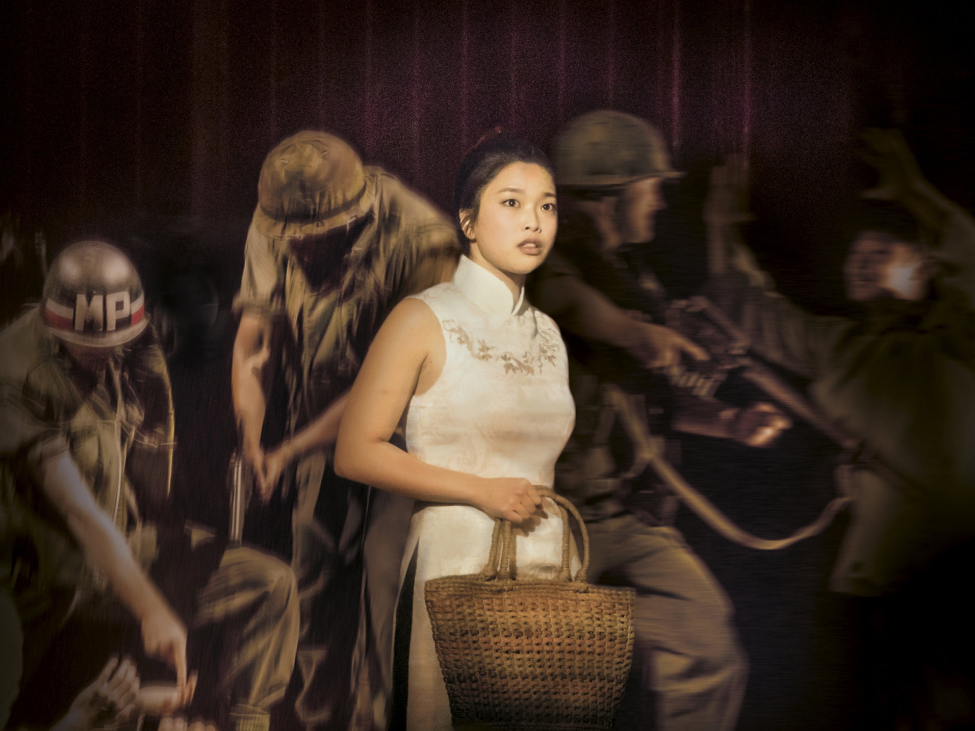 In „Miss Saigon“ träumt Kim von einer besseren Zukunft. 