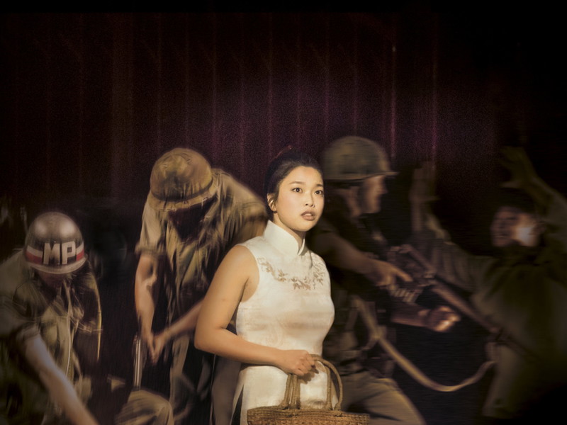 In „Miss Saigon“ träumt Kim von einer besseren Zukunft. 