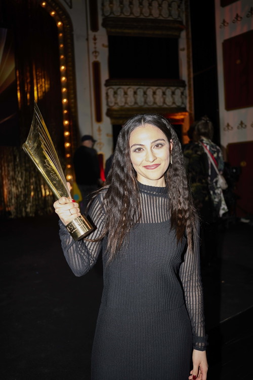 Irem Gökçen, Gewinnerin in der Kategorie Bester Nachwuchs - Schauspiel