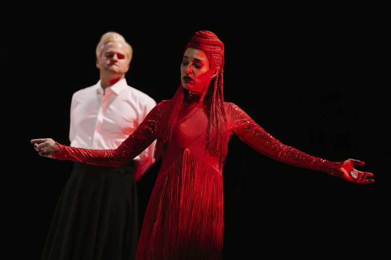 „Phädra, in Flammen“ im Akademietheater.