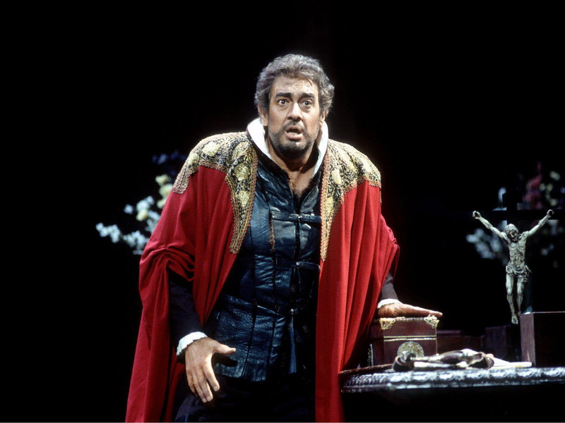 Domingo als Otello, hier 1992 im Convent Garden in London: Mitten im heiklen „Addio alla battaglia“ verstummte der Startenor plötzlich, warf seinen Umhang von sich und stapfte von der Bühne.