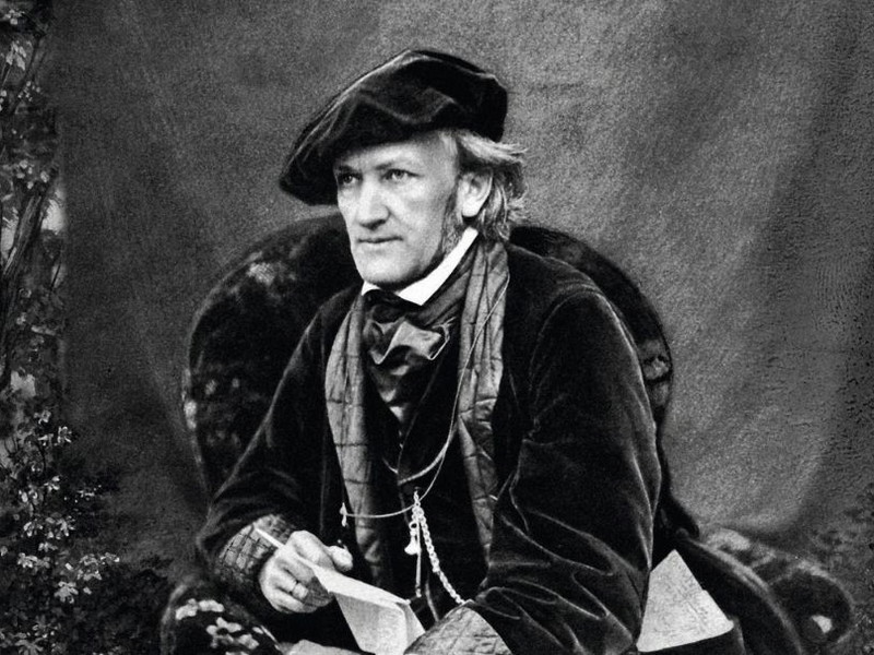 Richard Wagner um ca. 1870.
