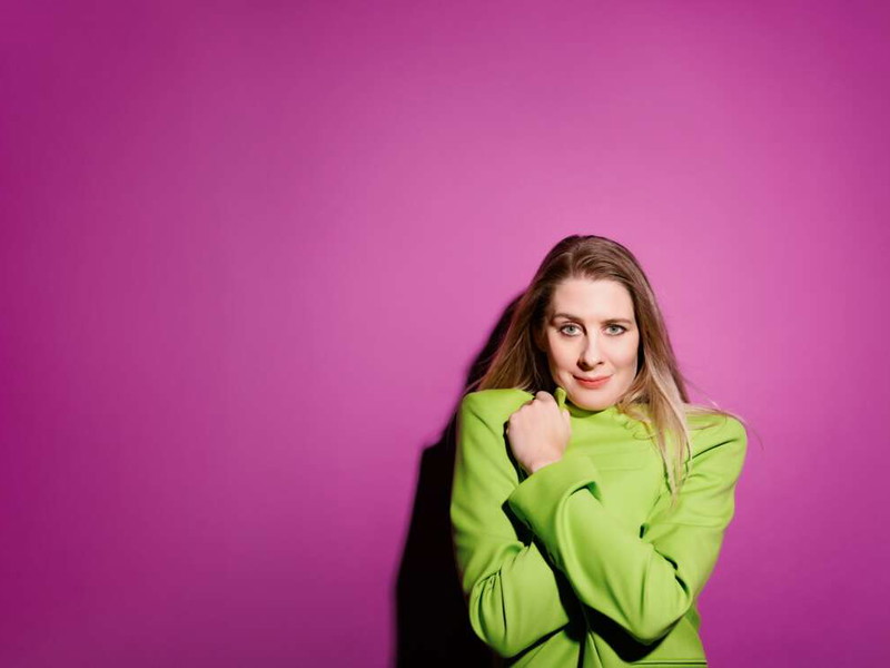 Malin Byström beim Fotoshooting im Münchner 25hours Hotel.