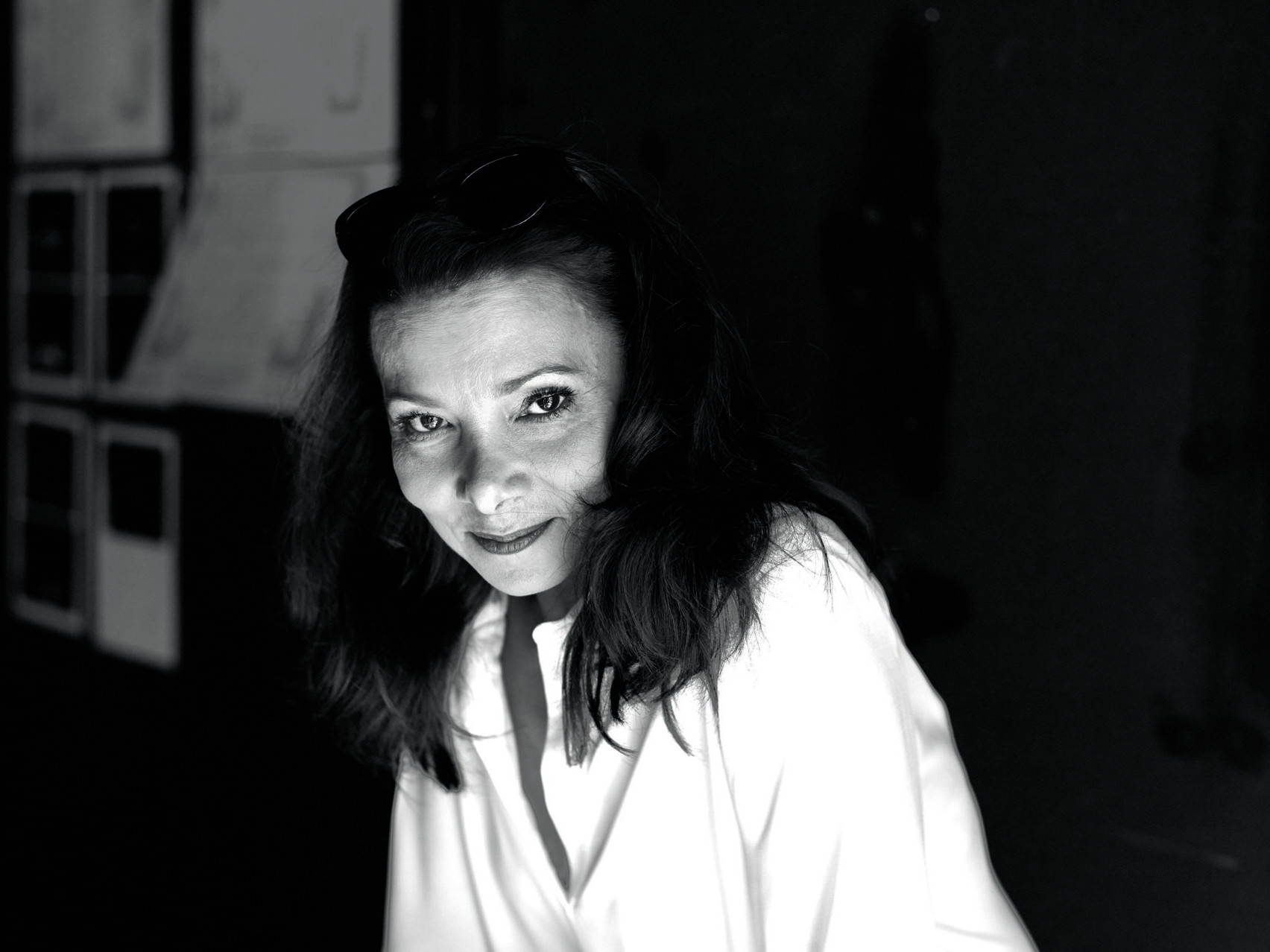 Sandra Cervik auf der Bühne der Josefstadt, September 2021