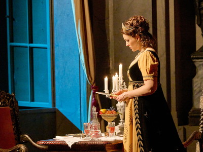 Noch bis 17. Mai 2025: Tosca in der Wiener Staatsoper.