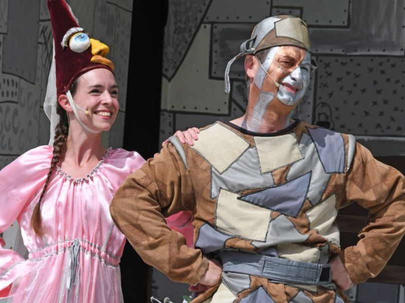 „Ritter Rost“ beim Kindermusicalsommer.