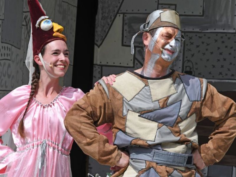 „Ritter Rost“ beim Kindermusicalsommer.