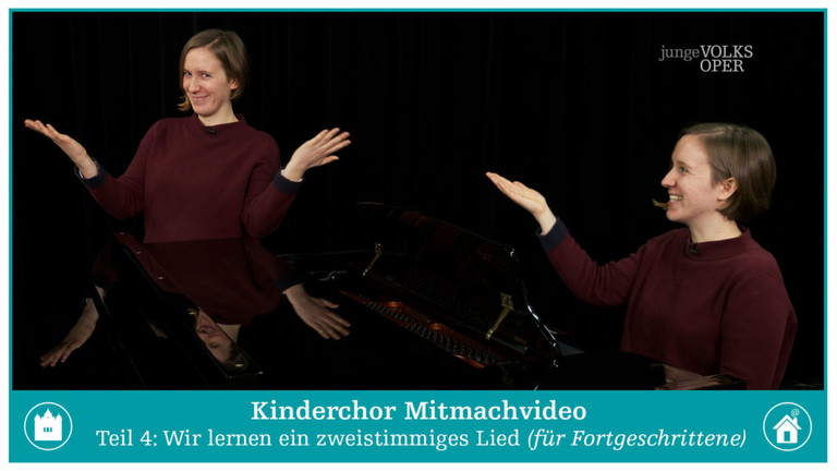 Die Stimmbildungstutorials mit der Leiterin des Basis-Kinderchors stehen allen Interessierten auf der Seite der Wiener Volksoper zur Verfügung.
