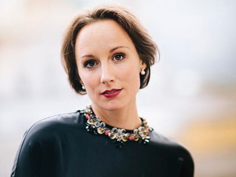 Sopranistin Anett Fritsch singt die Mimì in „La Bohème“ in der Volksoper Wien. 