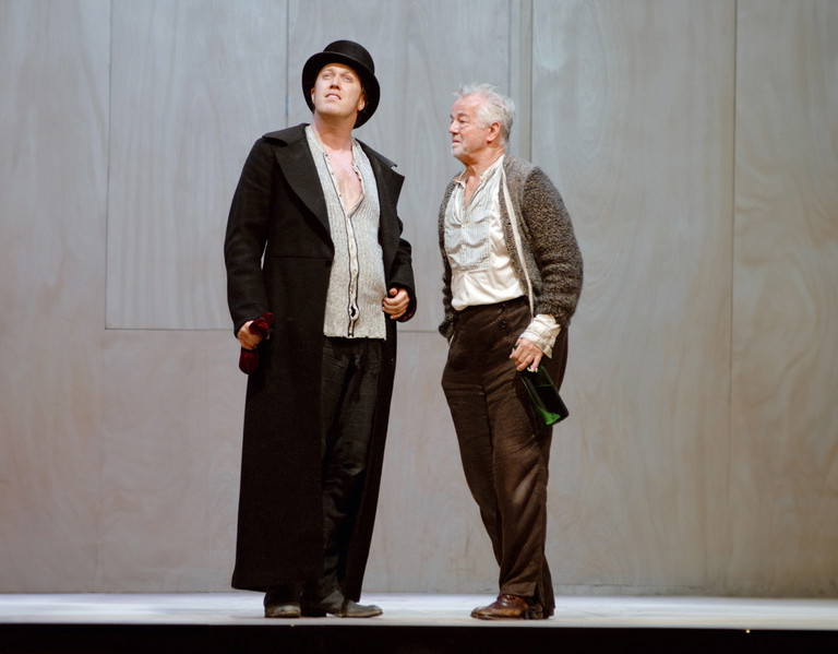 Höllenangst. In der Regie von Martin Kušej spielten Nicholas Ofczarek (Wendelin) und Martin Schwab (Pfrim) Nestroy; 2006 sowohl bei den Salzburger Festspielen
als auch am Burgtheater.