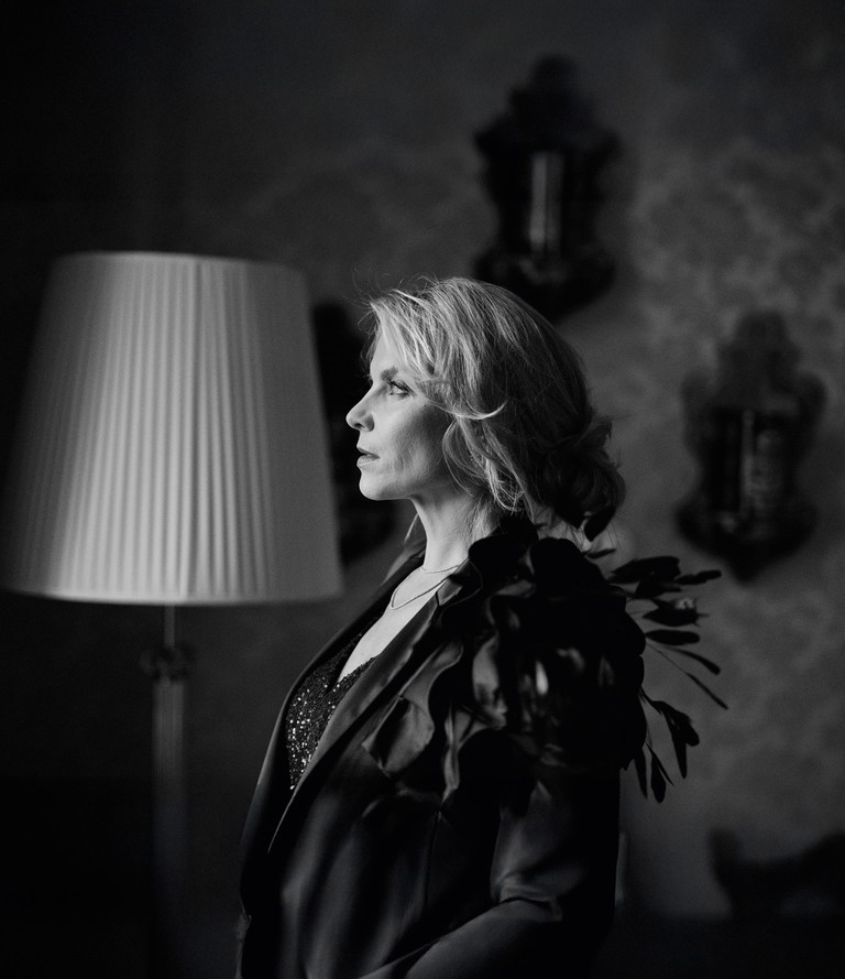 Elīna Garanča beim Treffen mit der BÜHNE im „Hotel Sacher“.