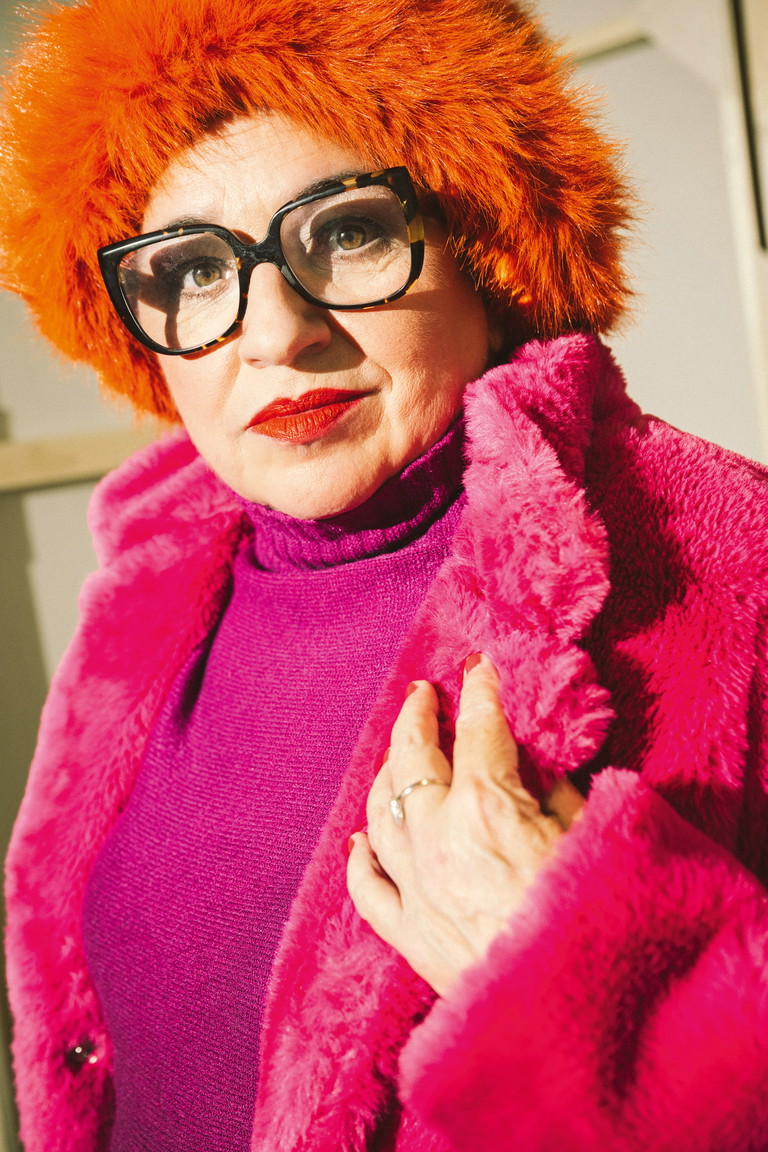 Maria Happel beim BÜHNE-Fotoshooting.