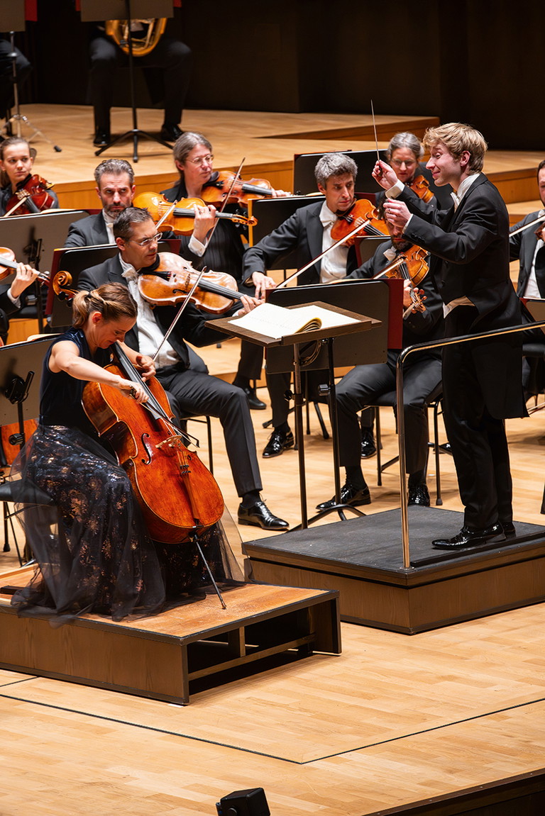  Das weltberühmte Gewandhausorchester.