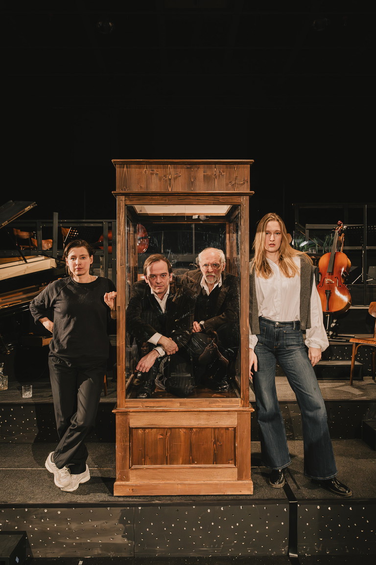 Martina Ebm, Martin Vischer, Günter Franzmeier und Melanie Hackl.