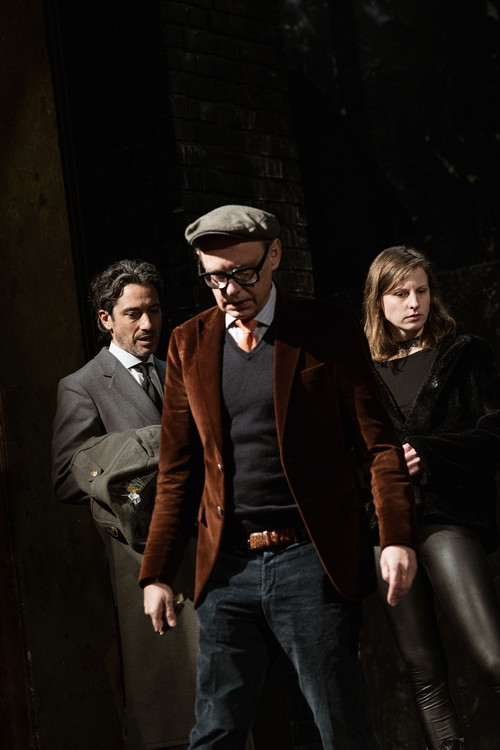 G. M.Bauer und S. Bernardin mit Vicki Hauer.