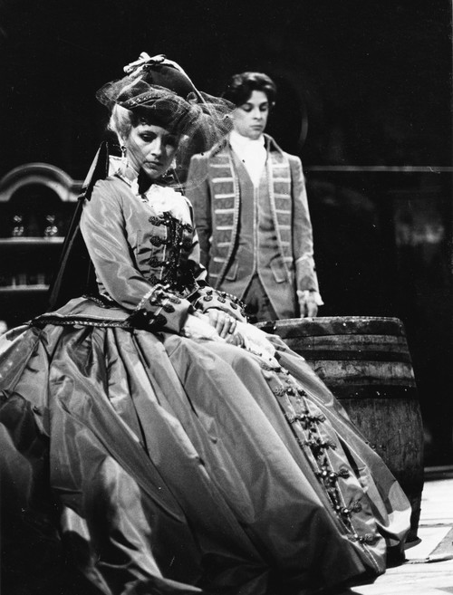 „Der Rosenkavalier“:
Marianne Nentwich und
Friedrich Hammel,
1984.