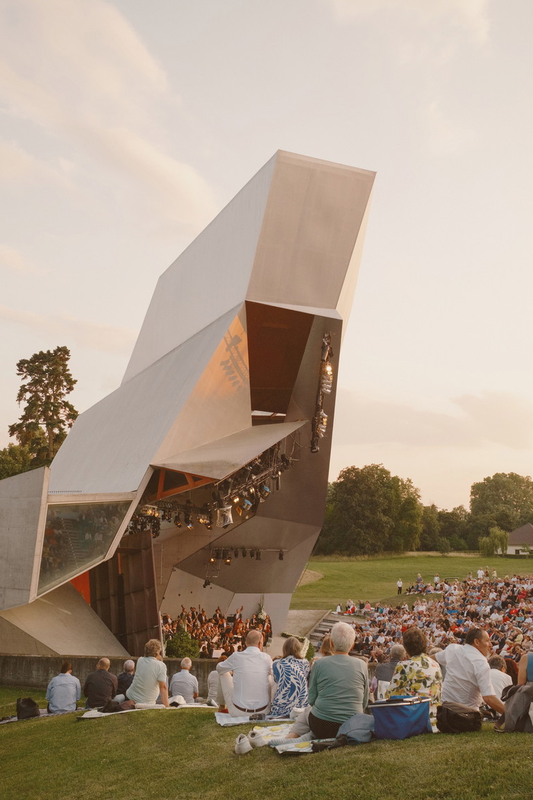 Perfekter Genuss für das Publikum: Der Wolkenturm in Grafenegg.