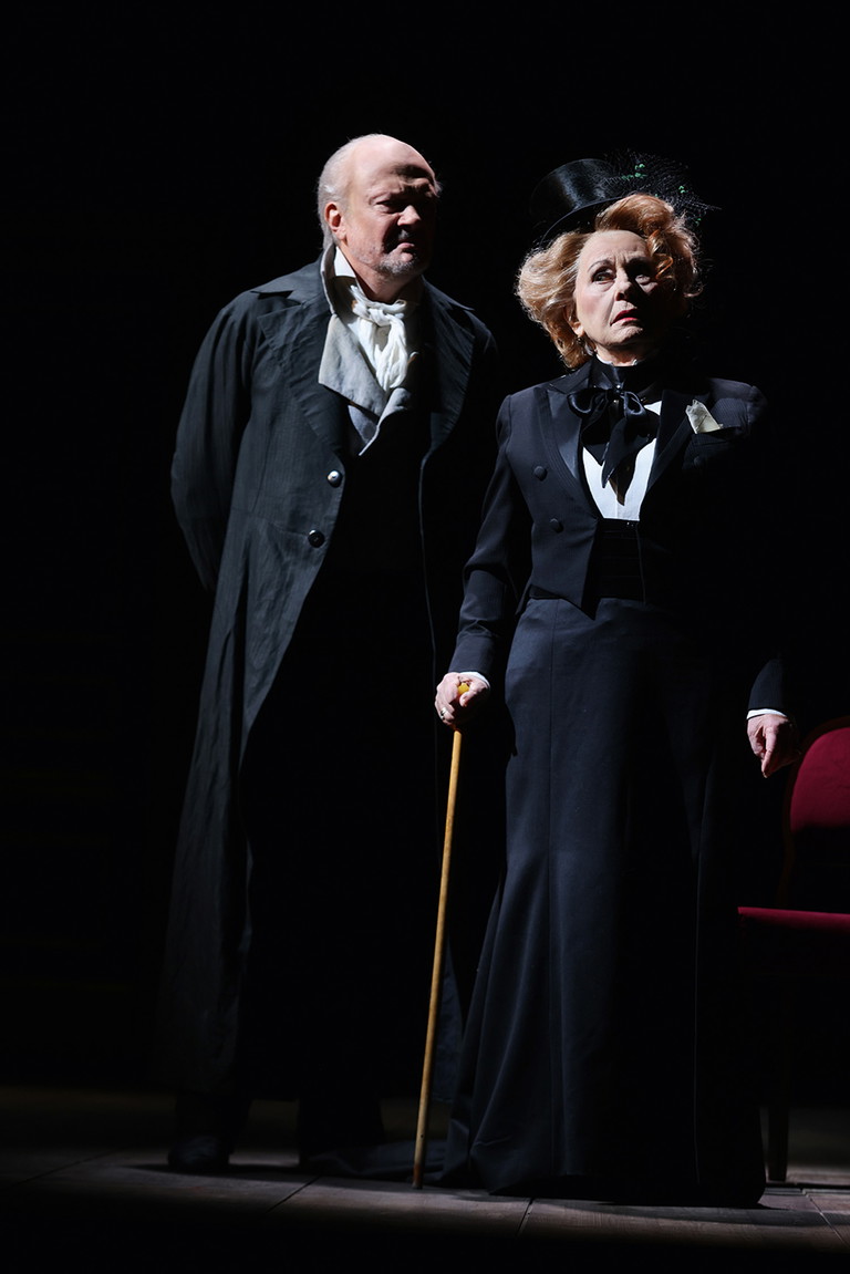 „Was für ein schönes Ende“: Herbert Föttinger
und Marianne Nentwich, 2026.