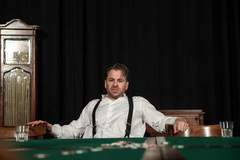 Nikolaus Barton bei den Proben. 
