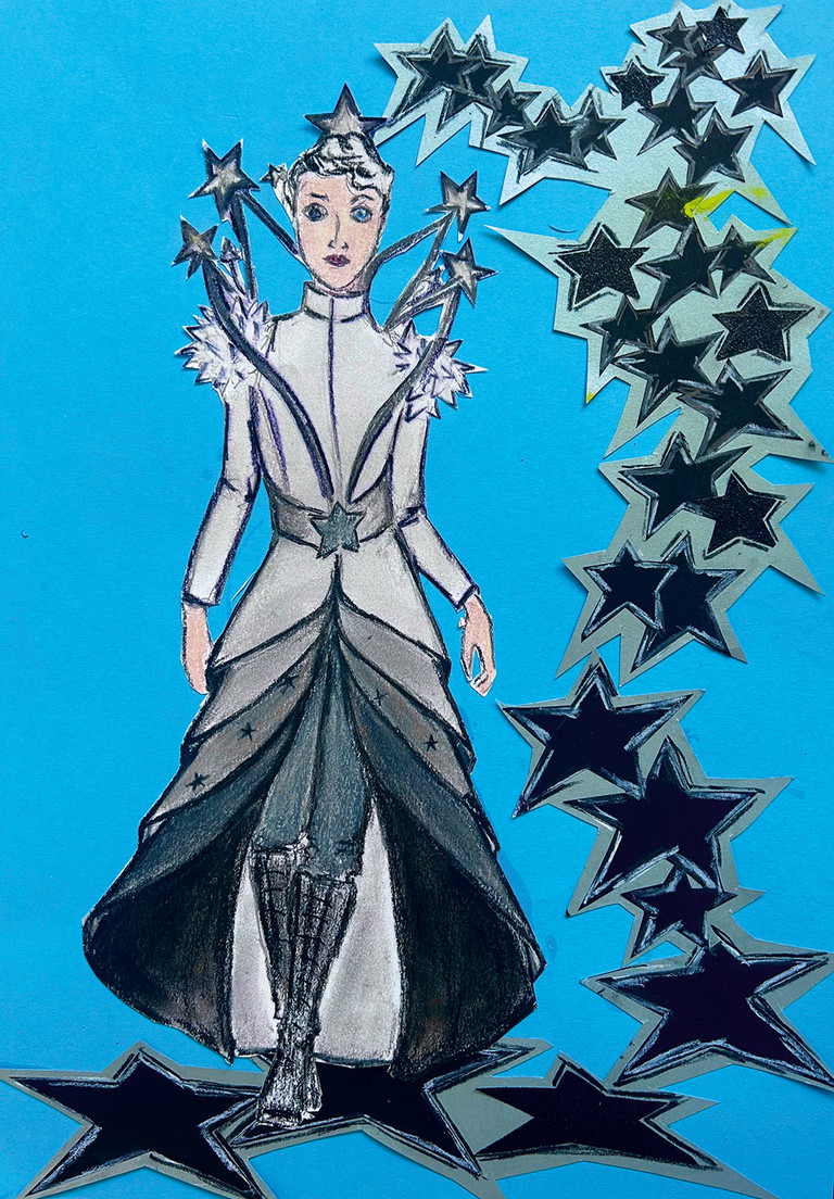 Eleganz und Glamour verkörpert die Königin der Nacht.