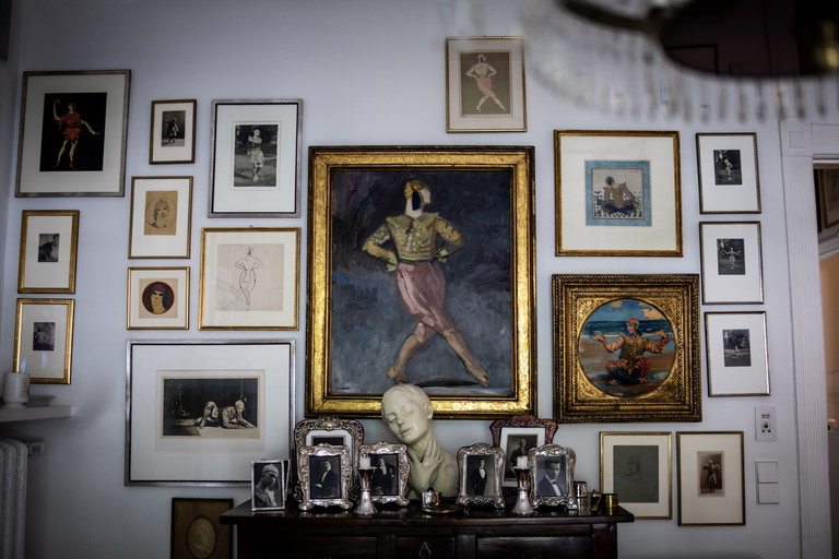 Vaslav Nijinsky machte sich auch in der
bildenden Kunst einen Namen – und war selbst oft Gegenstand derselben.