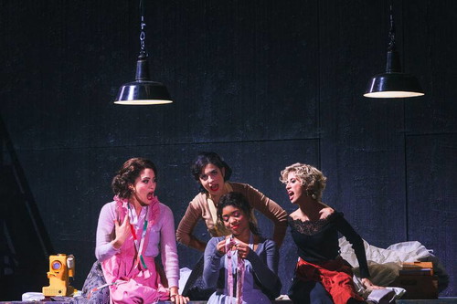 Sophia Gorgi (Rosalia), Danai Simantiri (Francisca), Roberta Monção (Teresita), Jaye Simmons (Maria)