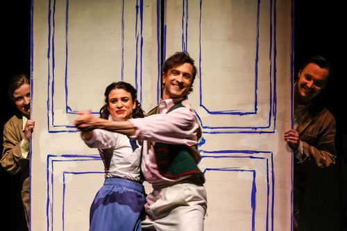 Hedwig Ritter (Sonja / Kautschukoff), Juliette Khalil (Mascha), Martin Enenkel (Iwan), David Kerber (Der Zarewitsch)