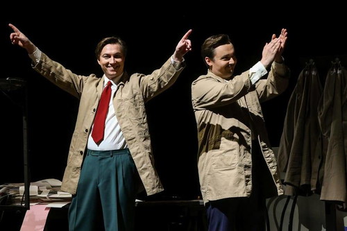 Steef de Jong (Regie, Bearbeitung, Bühne und Kostüme), David Kerber (Der Zarewitsch)