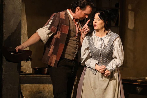 Josef Wagner (Peter, Besenbinder), Ursula Pfitzner (Gertrud)
