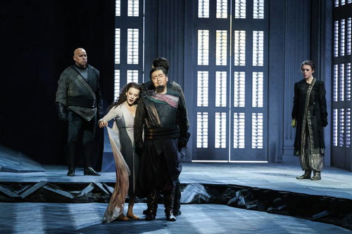 Daniel Ohlenschläger (Zweiter Soldat), Astrid Kessler (Salome), JunHo You (Narraboth), Stephanie Maitland (Page)